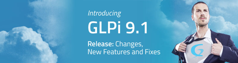 Descubra la nueva versión RC de GLPi 9.1