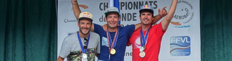 Champion du Monde de Parapente 2016 F.Ragolski