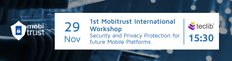 Teclib’ attending 1st Mobitrust International Workshop