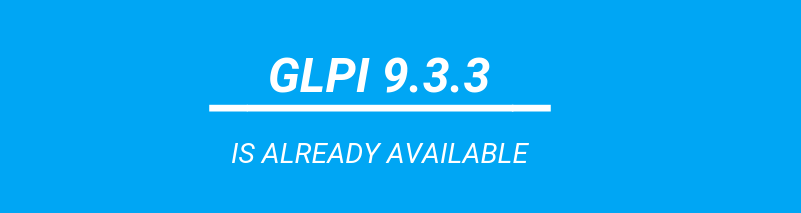 GLPI 9.3.3 for blog post