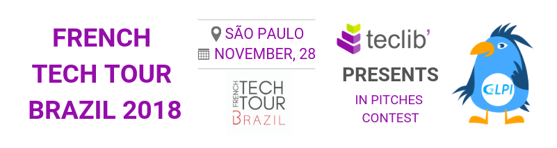 Teclib´presents GLPI in French Tech Tour Brazil 2018!