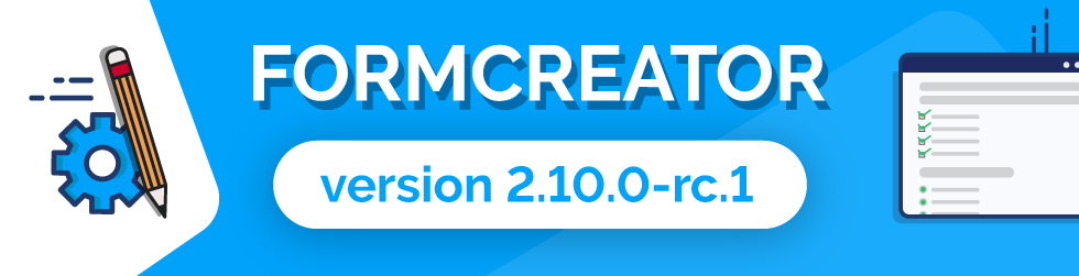 FORMCREATOR 2.10.0 – RC 1.