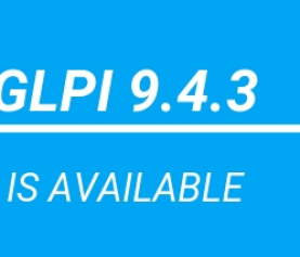 GLPI version 9.4.3 is available now!