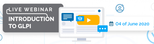 Live webinar: “Introduction to GLPI”