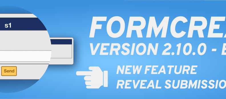 Formcreator version 2.10.0 – beta 1.0