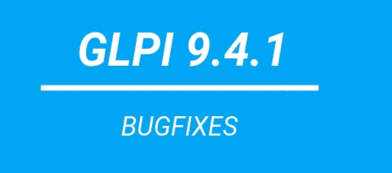 GLPI 9.4.1 update is available.