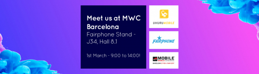 Teclib’ y Fairphone al GSMA Mobile World Congress 2017