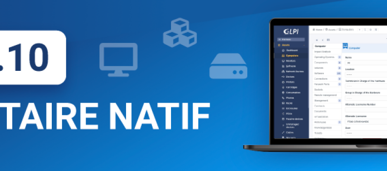 GLPI 10: inventaire natif.